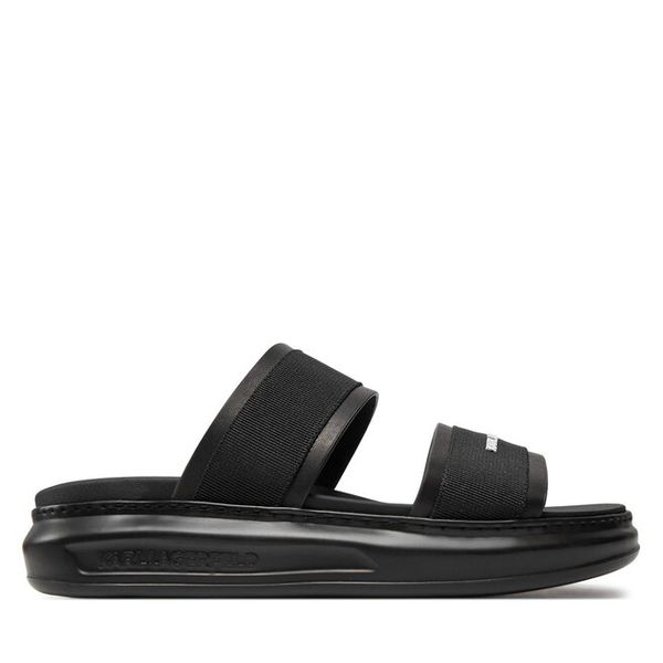 Klapki KARL LAGERFELD. Czarne klapki i japonki męskie KARL LAGERFELD, bez wzorów. Za 429.99 zł.