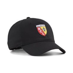 Czapka z daszkiem RC Lens Essentials PUMA. Białe czapki męskie Puma, bez wzorów, ze lnu, sportowe. Za 99.00 zł.