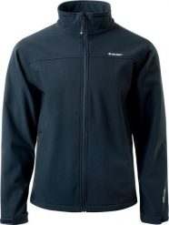 Kurtka męska Hi-Tec Lingen czarna r. 2XL. Czarne kurtki męskie Hi-tec, m, bez wzorów, bez ramiączek, bez kaptura. Za 138.44 zł.