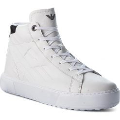 Sneakersy EA7 EMPORIO ARMANI - X8Z001 XK003 00001 White. Białe buty sportowe na co dzień męskie EA7 Emporio Armani, z materiału, eleganckie. Za 919.00 zł.