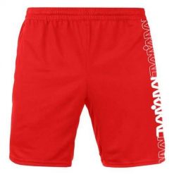 Spodnie sportowe męskie Karakal Pro Tour. Czerwone szorty sportowe męskie KARAKAL, bez wzorów, z materiału, sportowe. Za 249.99 zł.
