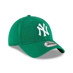 Czapka z daszkiem New Era 9TWENTY MLB Core Classic 2.0 New York Yankees. Zielone czapki męskie New Era, bez wzorów, casualowe. Za 177.00 zł.