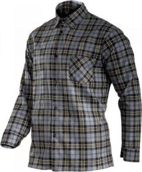 UN KOSZULA FLANELOWA ROCKER SZARA, POLSKA ROZMIAR L. Szare koszule męskie UN, l, bez wzorów, bez kołnierzyka, bez ramiączek. Za 56.51 zł.