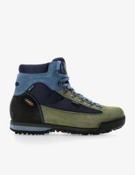 Buty trekkingowe AKU Slope Original GTX - blue/green. Niebieskie buty trekkingowe męskie NoName, bez wzorów, bez zapięcia. Za 964.09 zł.