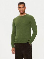United Colors Of Benetton Sweter 1235U1N67 Zielony Regular Fit. Zielone kardigany męskie United Colors Of Benetton, m, bez wzorów, z syntetyku, bez ramiączek. Za 169.99 zł.
