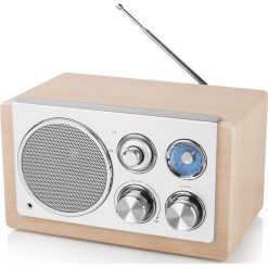 Audiosonic Retro RD-1540 Radioodtwarzacz. Szare radia Audiosonic. Za 109.99 zł.