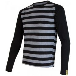 Sensor Bluzka Merino Wool Active M Black Stripes S. Bielizna termoaktywna męska marki Sensor. W wyprzedaży za 151.00 zł.