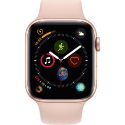 Smartwatch Apple Watch Series 4 GPS, 44mm koperta z aluminium w kolorze złotym z paskiem sportowym w kolorze piaskowego różu -MU6F2WB/A. Zegarki smartwatch marki Apple. Za 1,970.35 zł.