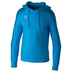 Bluza z kapturem Erima Evo Star. Niebieskie bluzy nierozpinane męskie Erima, m, bez wzorów, retro, bez ramiączek, z kapturem. Za 239.50 zł.