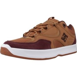 Buty DC KALYNX ZERO Brązowy. Brązowe buty trekkingowe męskie DC Shoes, bez wzorów, ze skóry, sportowe, bez obcasa, bez zapięcia. Za 290.99 zł.