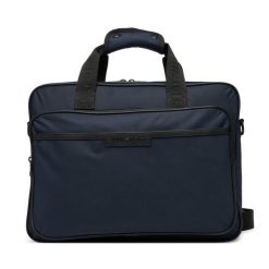 Torba na laptopa Tommy Hilfiger. Niebieskie torby na laptopa męskie Tommy Hilfiger, bez wzorów, małe. Za 479.99 zł.