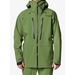 Kurtka narciarska męska Columbia Platinum Peak II 3L Shell. Zielone kurtki narciarskie i snowboardowe męskie Columbia, na zimę, l, bez wzorów, bez kaptura, narciarskie. Za 1,225.99 zł.