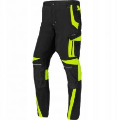 Spodnie czarno-żółte, "l", ce, lahti. Czarne długie spodnie sportowe męskie Lahti Pro, bez wzorów. Za 120.31 zł.