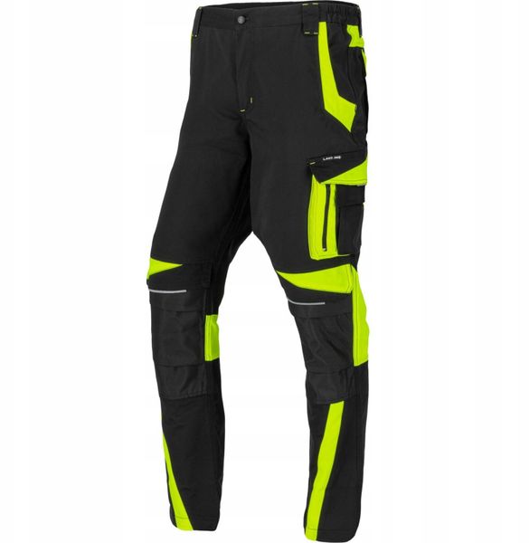 Spodnie czarno-żółte, "2xl", ce, lahti. Czarne długie spodnie sportowe męskie Lahti Pro, bez wzorów. Za 120.31 zł.