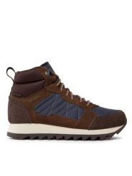 Merrell Sneakersy Alpine Sneaker Mid Plr Wp 2 J004295 Brązowy. Brązowe buty sportowe na co dzień męskie Merrell, m, bez wzorów, ze skóry, bez ramiączek, bez kaptura. Za 339.99 zł.