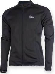 Rogelli Bluza męska Pesaro czarna r. L. Czarne bluzy nierozpinane męskie Rogelli, l, bez wzorów, bez ramiączek, bez kaptura. Za 229.90 zł.
