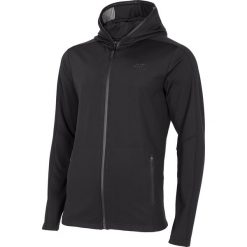 Bluza męska BLM208 - głęboka czerń. Bluzy rozpinane męskie marki 4f. Za 169.99 zł.