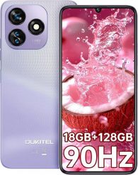 Smartfon Oukitel OUKITEL C51 telefon komórkowy smartfon 18GB 128GB 6,8" 5150 mAh fioletowy. Fioletowe smartfony Oukitel. Za 749.00 zł.