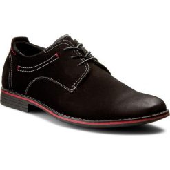 Półbuty VAPIANO - M16SS025-6 Czarny. Codzienne półbuty męskie marki Giacomo Conti. Za 119.99 zł.