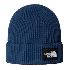 Czapka zimowa The North Face SALTY LINED BEANIE. Niebieskie czapki męskie The North Face, na zimę, bez wzorów. W wyprzedaży za 129.00 zł.