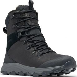 Buty Trekkingowe Męskie Columbia Expeditionist Extreme Waterproof. Czarne buty zimowe męskie Columbia, bez wzorów, sportowe, bez obcasa, bez zapięcia. Za 649.99 zł.