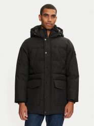 Tommy Hilfiger Kurtka zimowa Rockie MW0MW36593 Czarny Regular Fit. Czarne kurtki męskie Tommy Hilfiger, na zimę, m, bez wzorów, z syntetyku, bez ramiączek, bez kaptura. Za 1,259.00 zł.