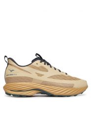 Mizuno Buty do biegania J1GC2532 52 Beżowy. Brązowe buty do biegania męskie Mizuno, bez wzorów, z materiału, bez zapięcia, do biegania. Za 689.99 zł.