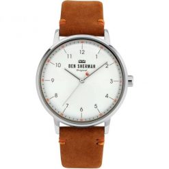 Zegarek Męski Ben Sherman WB043T. Szare zegarki męskie Ben Sherman. W wyprzedaży za 282.70 zł.