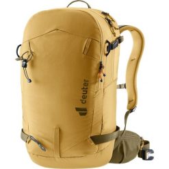 Plecak skiturowy Deuter Freerider 24 - savanna/nori. Brązowe plecaki męskie Deuter, bez wzorów. Za 661.49 zł.