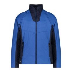 Kurtka puchowa z odpinanymi rękawami CMP. Niebieskie kurtki softshell męskie CMP, m, bez wzorów, z puchu, bez kaptura. Za 425.00 zł.