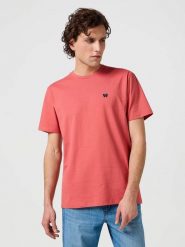 MESKA KOSZULKA WRANGLER SIGN OFF TEE NANTUCKET 112362687. T-shirty męskie Wrangler, m, bez wzorów, bez kołnierzyka, bez ramiączek. Za 79.99 zł.