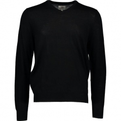 Sweter w kolorze czarnym. Czarne swetry męskie Ben Sherman, z wełny. W wyprzedaży za 195.95 zł.