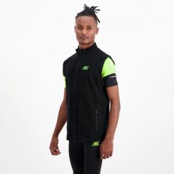 Męska kamizelka polarowa Trail THERMO SLEEVELESS POLAR. Czarne bluzy z polaru męskie BODYCROSS, m, bez wzorów, z materiału, bez ramiączek, bez kaptura. Za 322.99 zł.