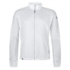 Kurtka wodoodporna Kilpi Tirano. Białe kurtki męskie Kilpi, xl, bez wzorów, z nylonu, sportowe, bez ramiączek, bez kaptura. Za 179.35 zł.