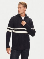 Guess Sweter M4BR12 Z3HA2 Granatowy Regular Fit. Niebieskie kardigany męskie Guess, l, z aplikacjami, z syntetyku, bez ramiączek. Za 359.99 zł.