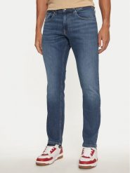 Tommy Jeans Jeansy Scanton DM0DM21052 Granatowy Slim Fit. Niebieskie jeansy męskie Tommy Jeans, bez wzorów, z bawełny. Za 459.99 zł.