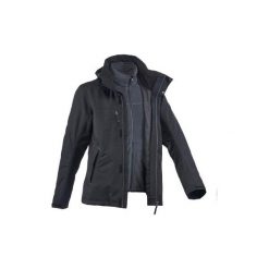 Kurtka trekkingowa RainWarm 100 3 w 1 męska. Kurtki męskie marki QUECHUA. Za 179.99 zł.