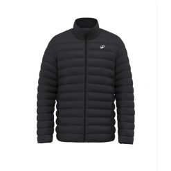 Kurtka turystyczna męska puchowa MH100. Czarne kurtki męskie QUECHUA, l, bez wzorów, z materiału, sportowe, bez ramiączek, bez kaptura. Za 119.99 zł.