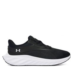 Buty do biegania Under Armour. Czarne buty do biegania męskie Under Armour, bez wzorów, bez zapięcia, do biegania. Za 299.99 zł.