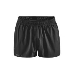 Szorty Craft Adv Essence 2" Stretch. Czarne szorty sportowe męskie Craft, bez wzorów, z tkaniny, sportowe. Za 169.05 zł.