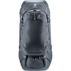 Plecak podróżny Deuter Voyager 65+10 - black. Czarne plecaki męskie Deuter, bez wzorów. Za 1,280.99 zł.