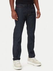 HUGO Jeansy 50547239 Granatowy Slim Fit. Niebieskie jeansy męskie Hugo, bez wzorów, z bawełny. Za 429.99 zł.