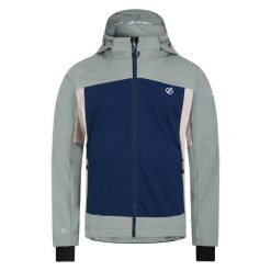 Męska Kurtka Soft Shell Mountaineer. Niebieskie kurtki softshell męskie Dare 2B, m, bez wzorów, z softshellu, bez kaptura, trekkingowe. Za 165.99 zł.