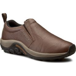 Półbuty MERRELL - Jungle Moc J39817 Black Slate. Brązowe codzienne półbuty męskie Merrell, z materiału, eleganckie. Za 349.00 zł.