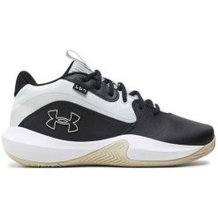 Buty do koszykówki Under Armour Lockdown 7. Białe buty sportowe na co dzień męskie Under Armour, m, bez wzorów, bez ramiączek, bez kaptura, do koszykówki. Za 289.99 zł.