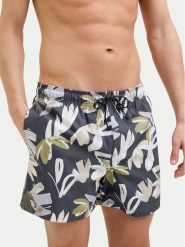 Jack & Jones Szorty kąpielowe Maui 12272832 Szary Regular Fit. Szare kąpielówki męskie Jack & Jones, bez wzorów, z syntetyku. Za 69.99 zł.