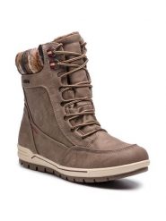 Clara Barson Kozaki SP3724906 Brązowy. Brązowe buty zimowe męskie Clara Barson, bez wzorów, ze skóry, bez obcasa, bez zapięcia. Za 139.99 zł.