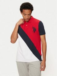 U.S. Polo Assn. Polo MUP3628 Kolorowy Regular Fit. Koszulki polo męskie U.S. Polo Assn., m, bez wzorów, z bawełny, bez kołnierzyka, bez ramiączek. Za 149.99 zł.