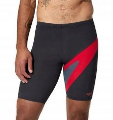 Speedo Męskie Bokserki kąpielowe HYPERBOOM JAMMER. Kąpielówki męskie SPEEDO, m, bez wzorów. Za 146.67 zł.