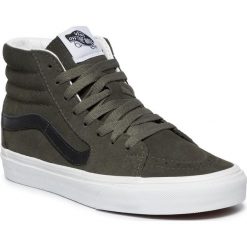 Sneakersy VANS - Sk8-Hi VN0A4BV6XKD1 (Suede) Forest Night/Trwht. Zielone buty sportowe na co dzień męskie Vans, m, bez wzorów, z gumy, eleganckie, bez ramiączek, bez kaptura, climacool (adidas). Za 379.00 zł.